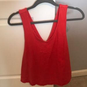 Free People - coral tank top